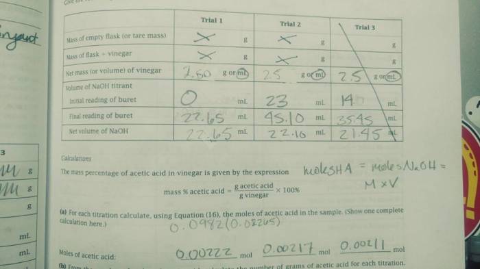 Calculate acid acetic vinegar density solved ml transcribed text show problem been has assumi assuming