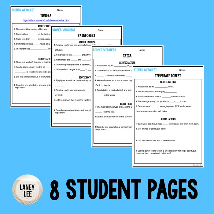 All about viruses webquest answer key