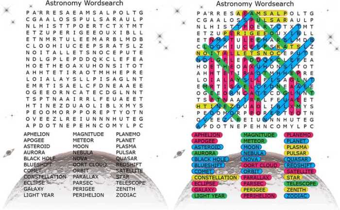 Macromolecules word search answer key