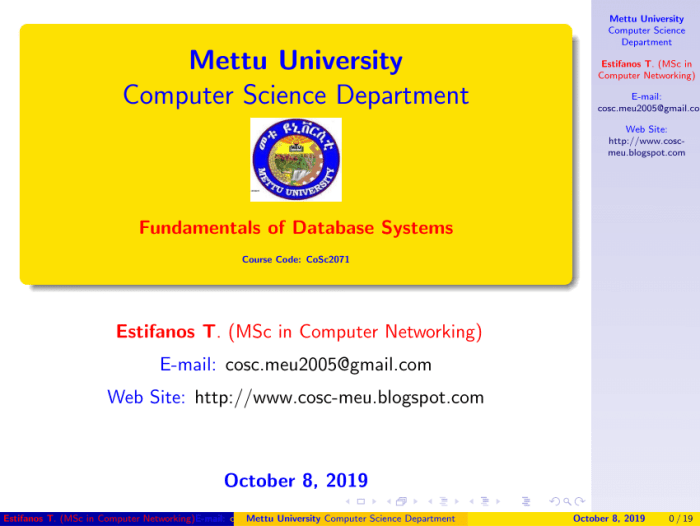 Database systems fundamentals introduction elmasri ramez edition