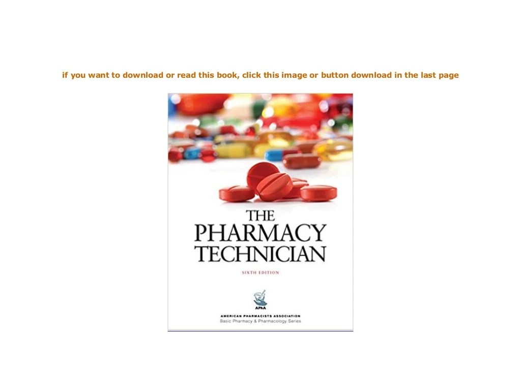 3rd technician pharmacy amazon edition isbn