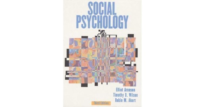 Social psychology 11th edition elliot aronson