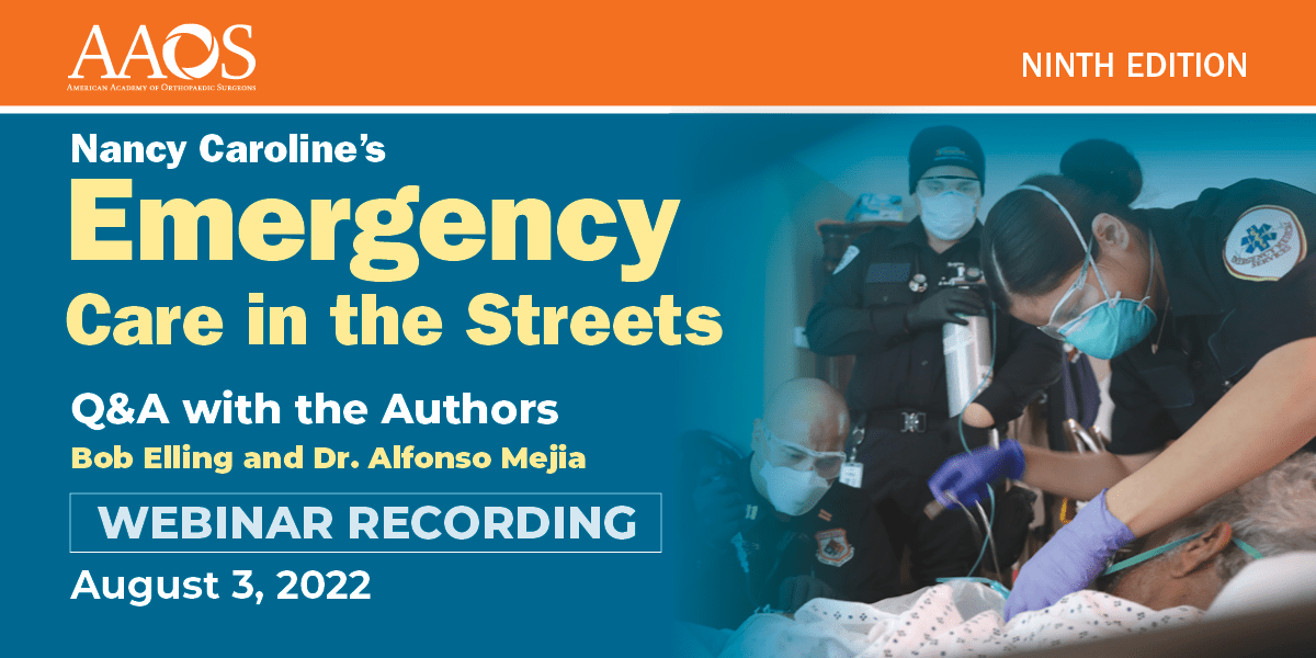 Nancy caroline emergency care in the streets 9th edition