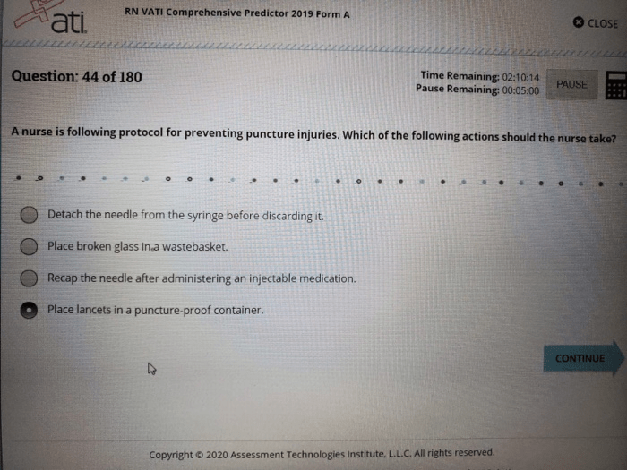 Rn vati comprehensive predictor 2019