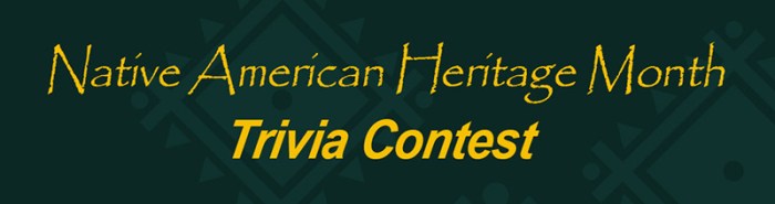 Native american heritage month trivia questions